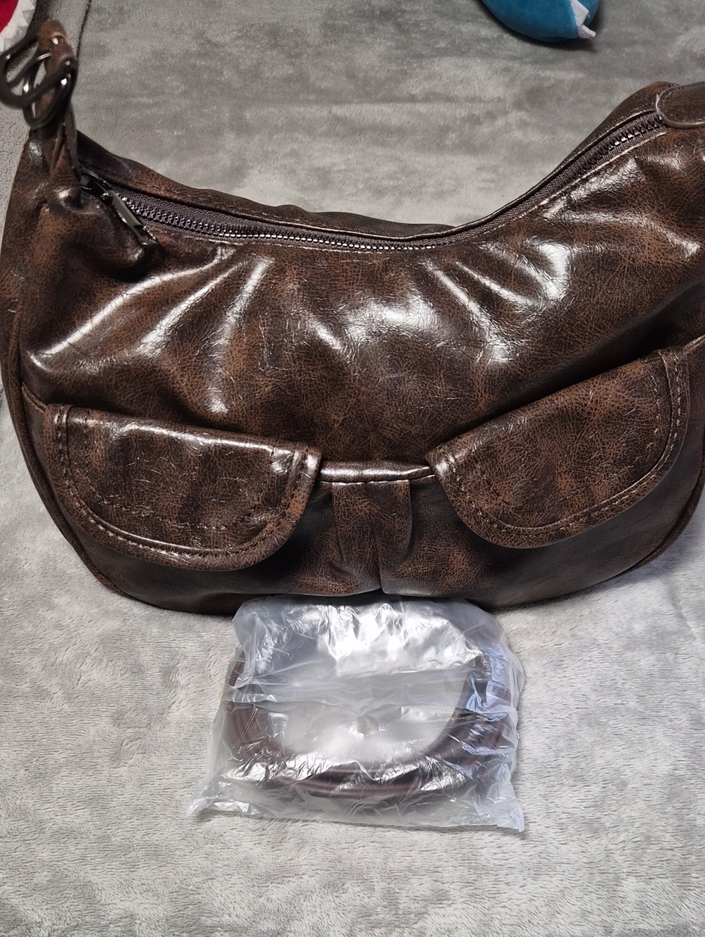 Brown Women's Hobo Bag - Classic Everyday Shoulder Bag